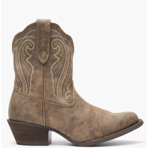 Women's Distressed Shortie Western Boot