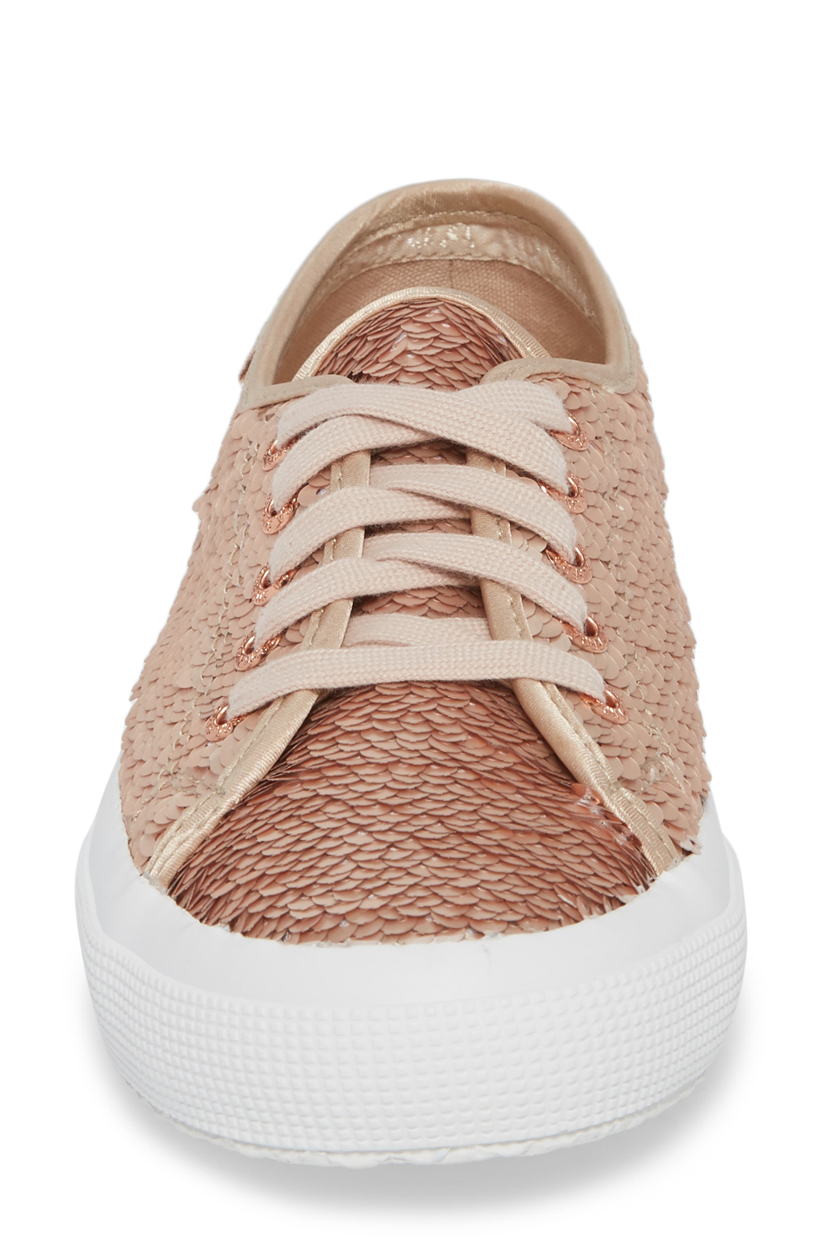 2750 Pairidescent Low Top Sneaker, Alternate, color, ROSE GOLD/ ROSE GOLD