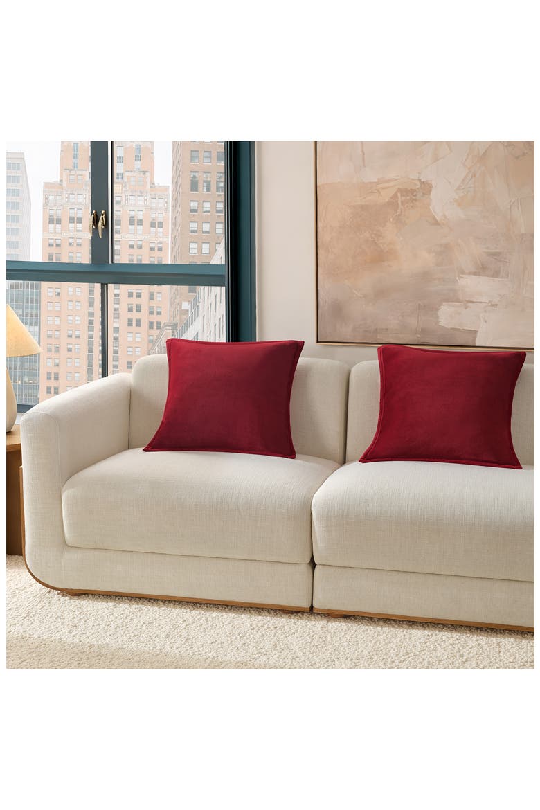 Coco Set of 2 Accent Pillows, Alternate, color, COFFEE BERRY