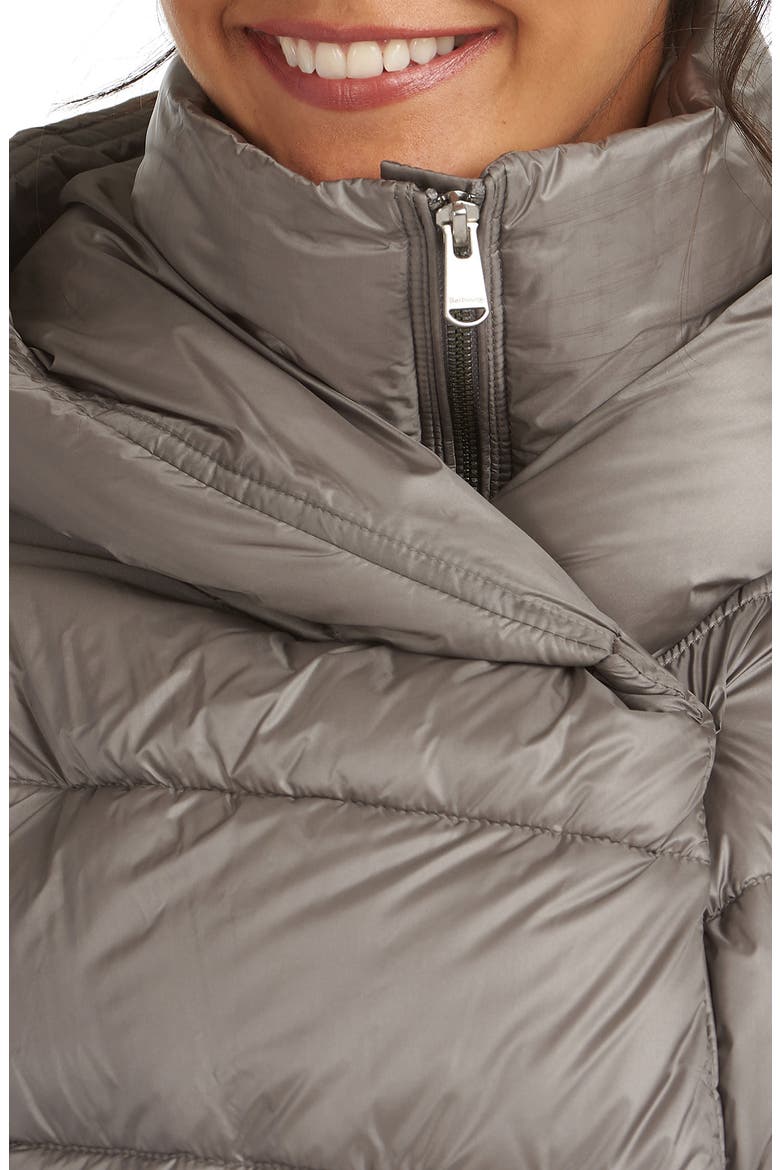 Orchy Hooded Puffer Jacket, Alternate, color, STORM FRONT