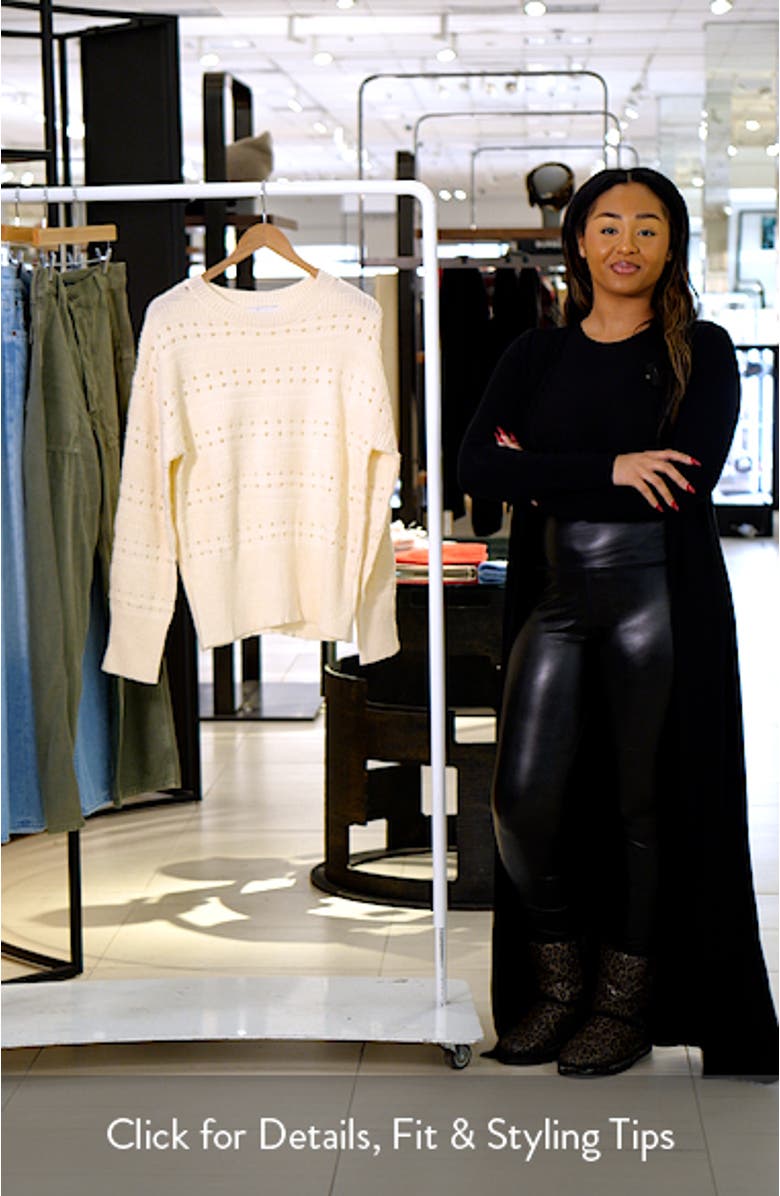 Watton Open Stitch Sweater, sales video thumbnail