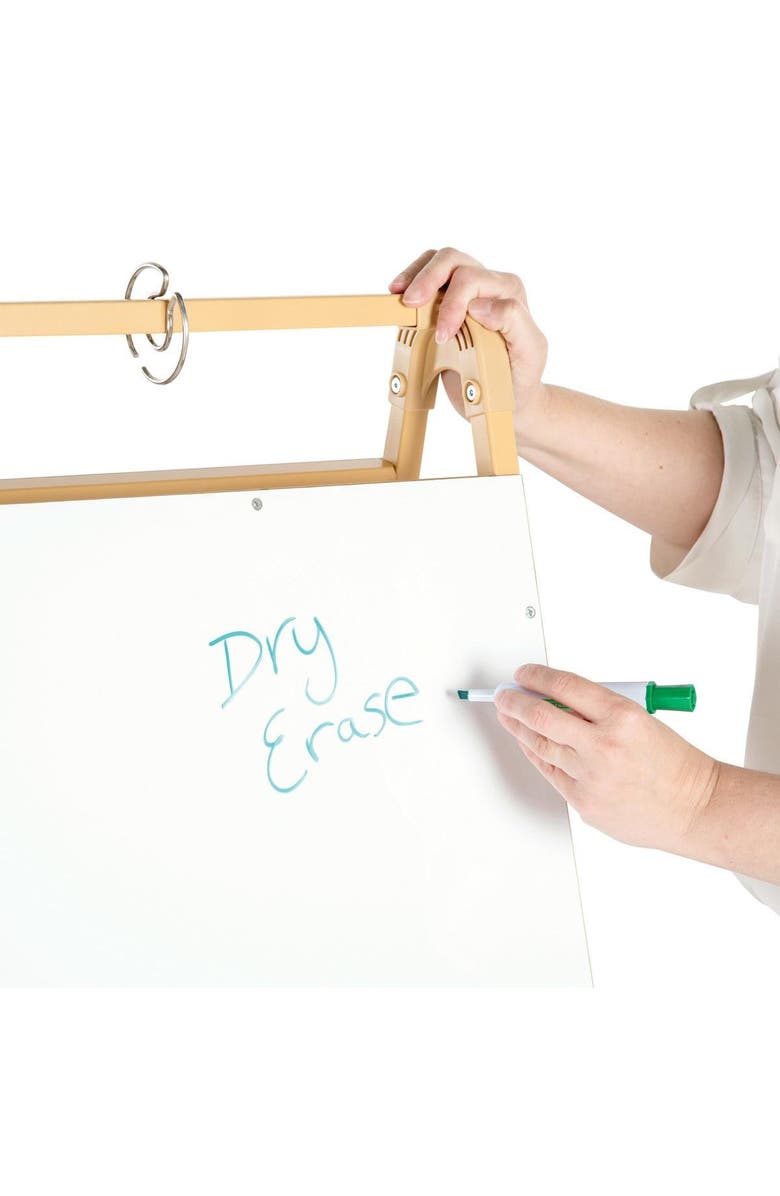 Kaplan Early Learning Company Mobile Teachers Easel, Alternate, color, Beige