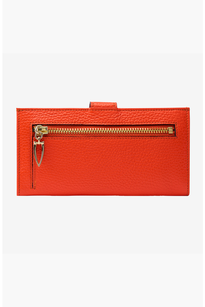 Ascot Long Slim Wallet, Alternate, color, Orange