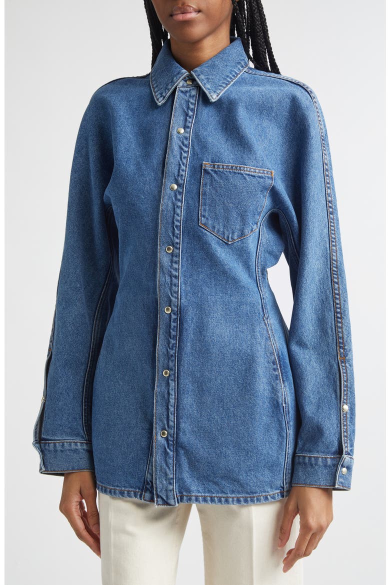 Cinch Denim Shirt Jacket, Alternate, color, HORIZON WASH
