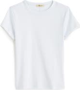 Madewell The '90s Crewneck Compact Cotton T-Shirt
