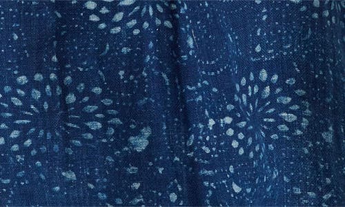 Faherty Seacliff Print Organic Cotton Top In Blue