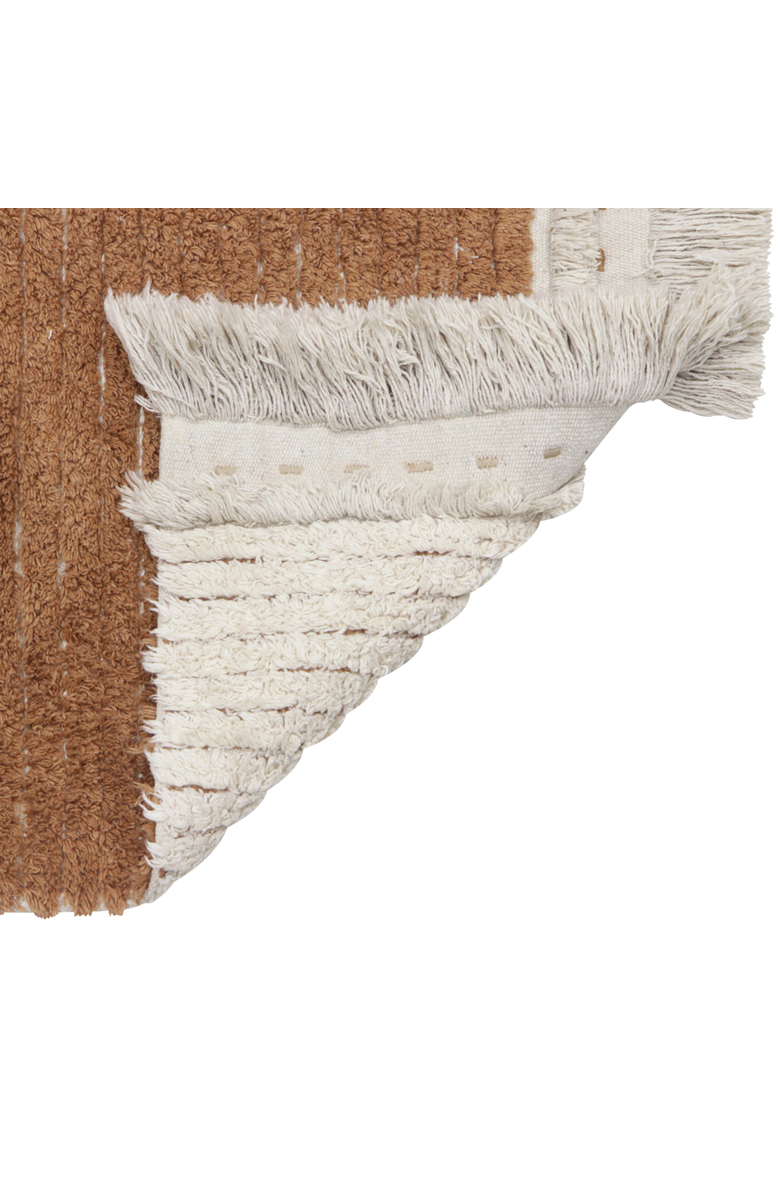 Lorena Canals Reversible Washable Rug Duetto Toffee, Alternate, color, Toffee, Natural, Linen