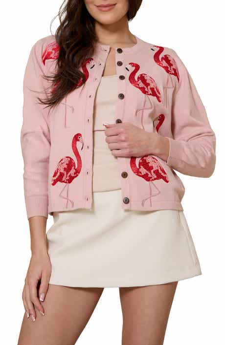 SAACHI Flamingo Cardigan