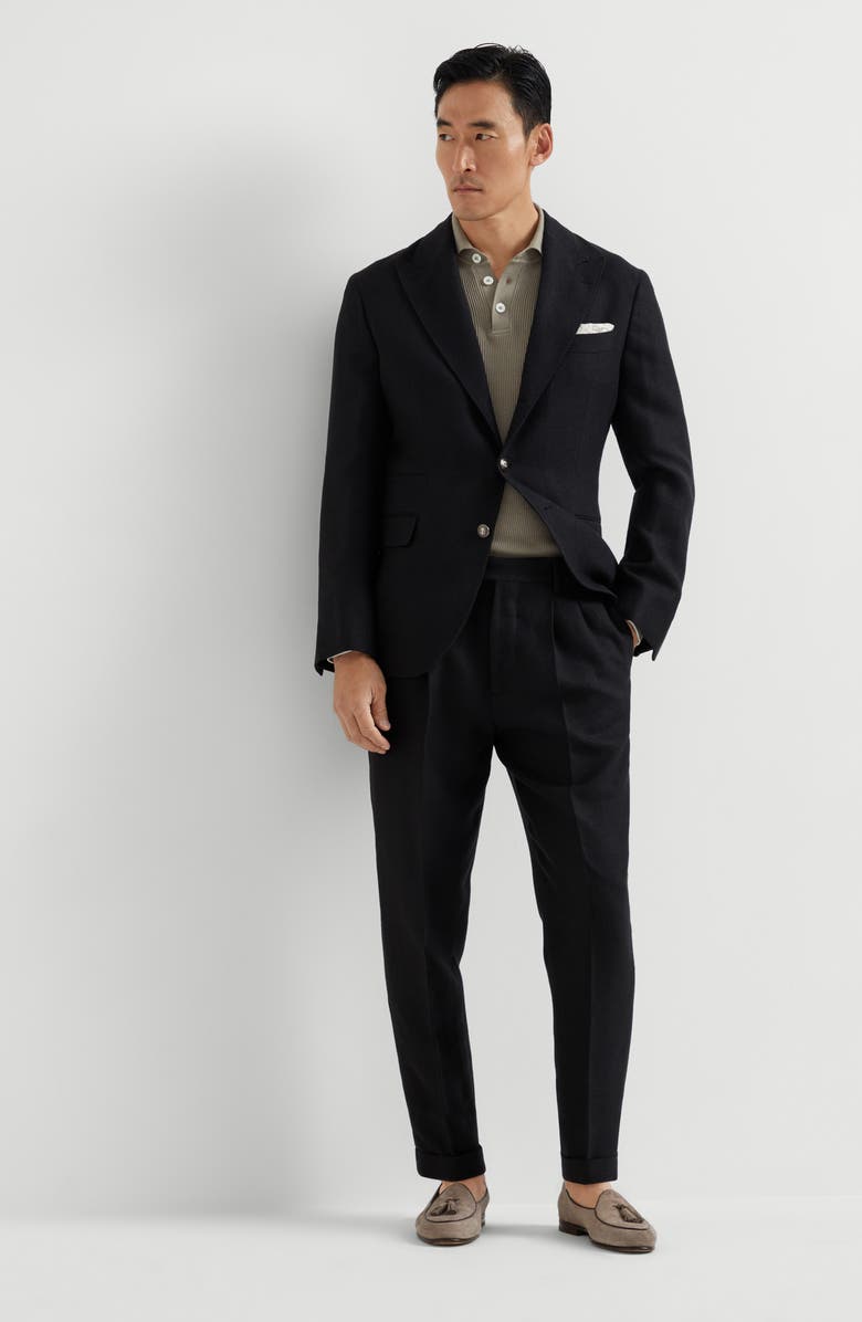 Brunello Cucinelli Blazer with peak lapel, Alternate, color, 
