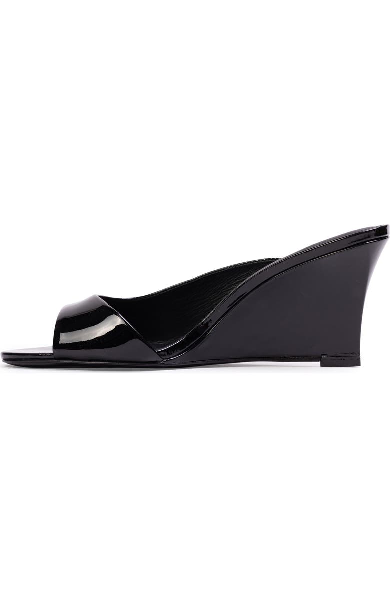 BLACK SUEDE STUDIO Arisha 70 Mule, Alternate, color, Black Patent Leather