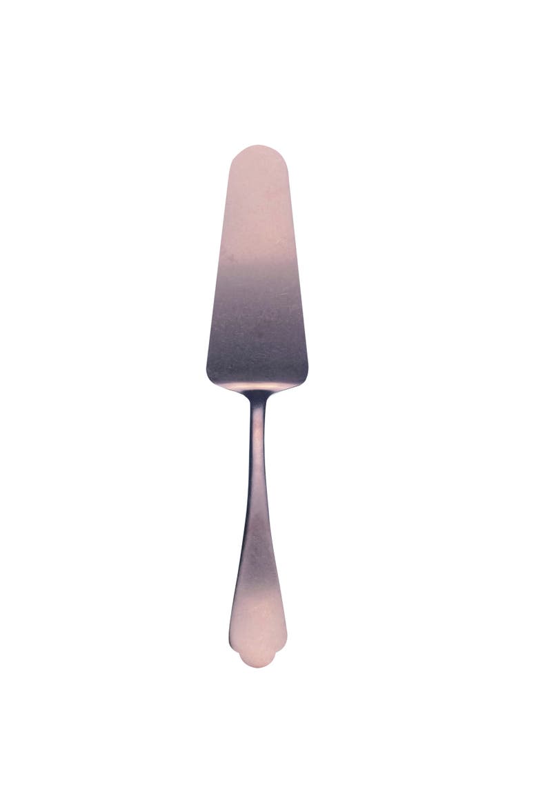Dolce Vita Cake Server, Main, color, Pewter Bronze