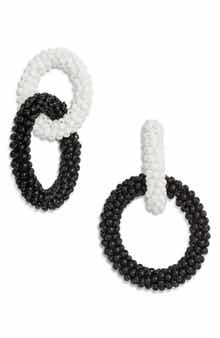 Nordstrom Color Pop Double Hoop Earrings