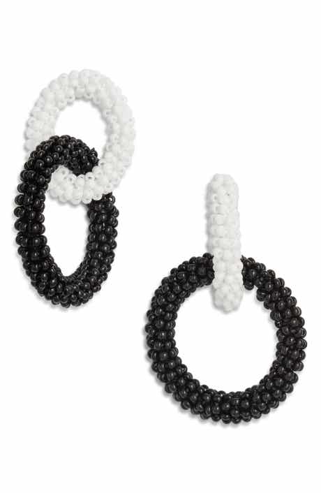 Nordstrom Color Pop Double Hoop Earrings