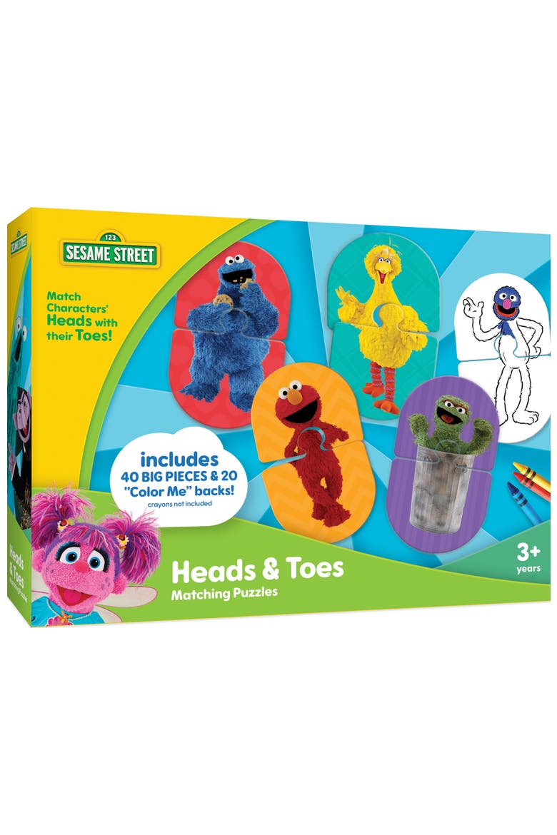 Sesame Street Matching Puzzles, Main, color, Multicolor