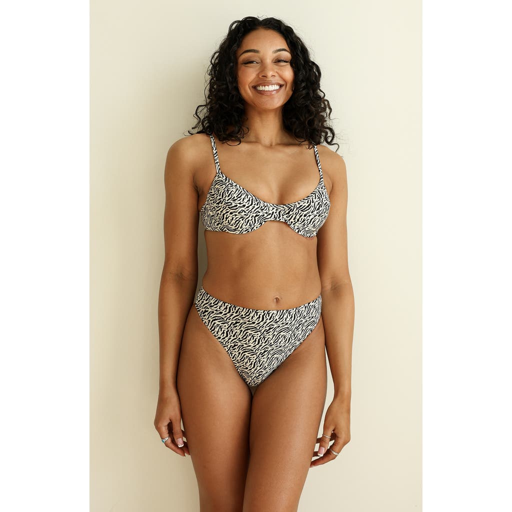 Dippin Daisys West Coast Underwire Bikini Top In Wild Child