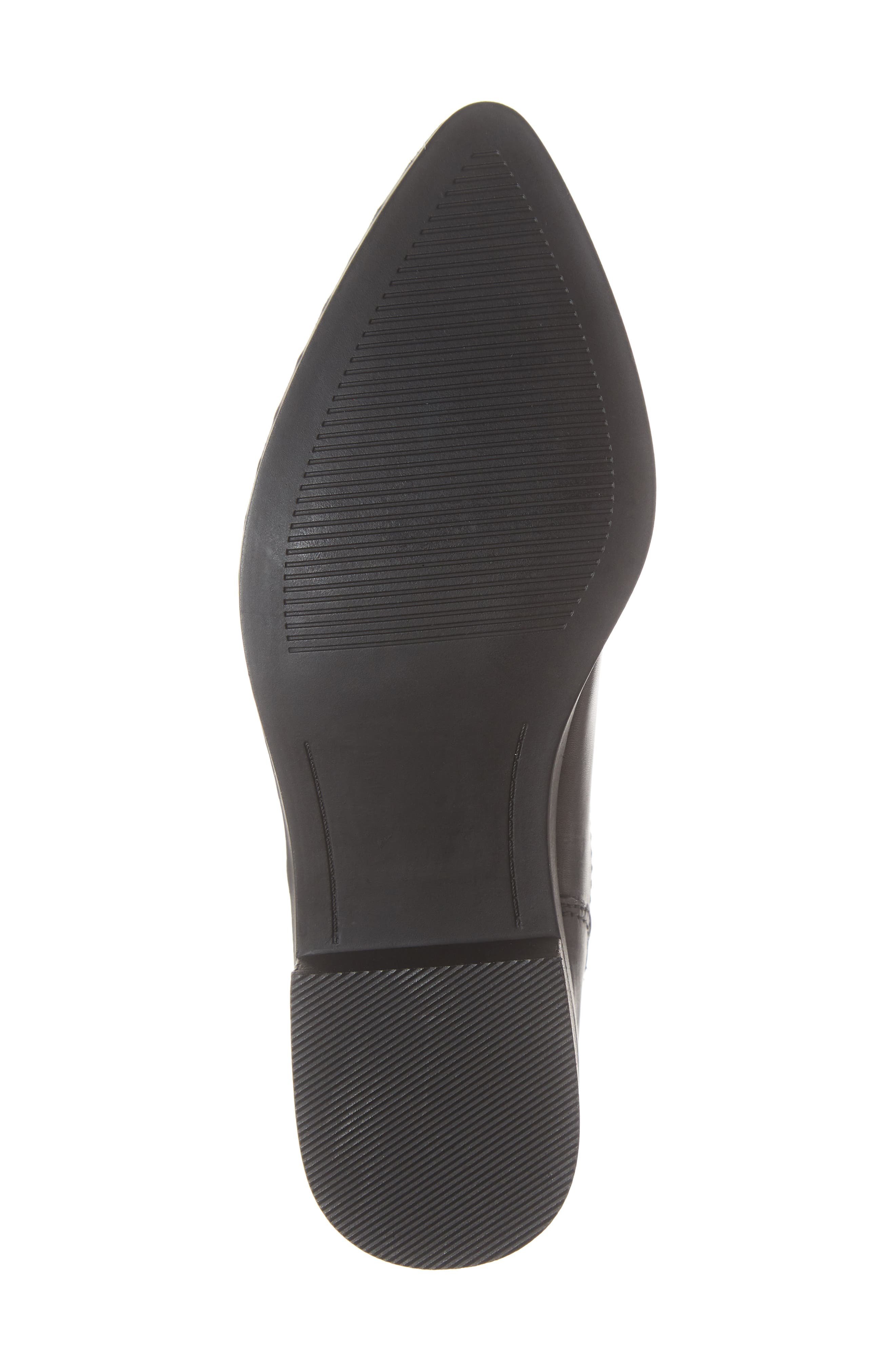 Juke Bootie, Alternate, color, BLACK LEATHER