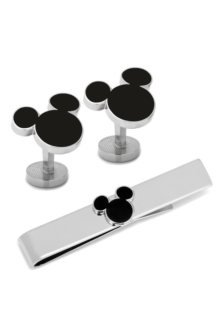 Mickey Mouse Tie Bar & Cuff Links Set, Main, color, MULTI