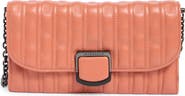 Longchamp Brio Quilted Leather Wallet on a Chain