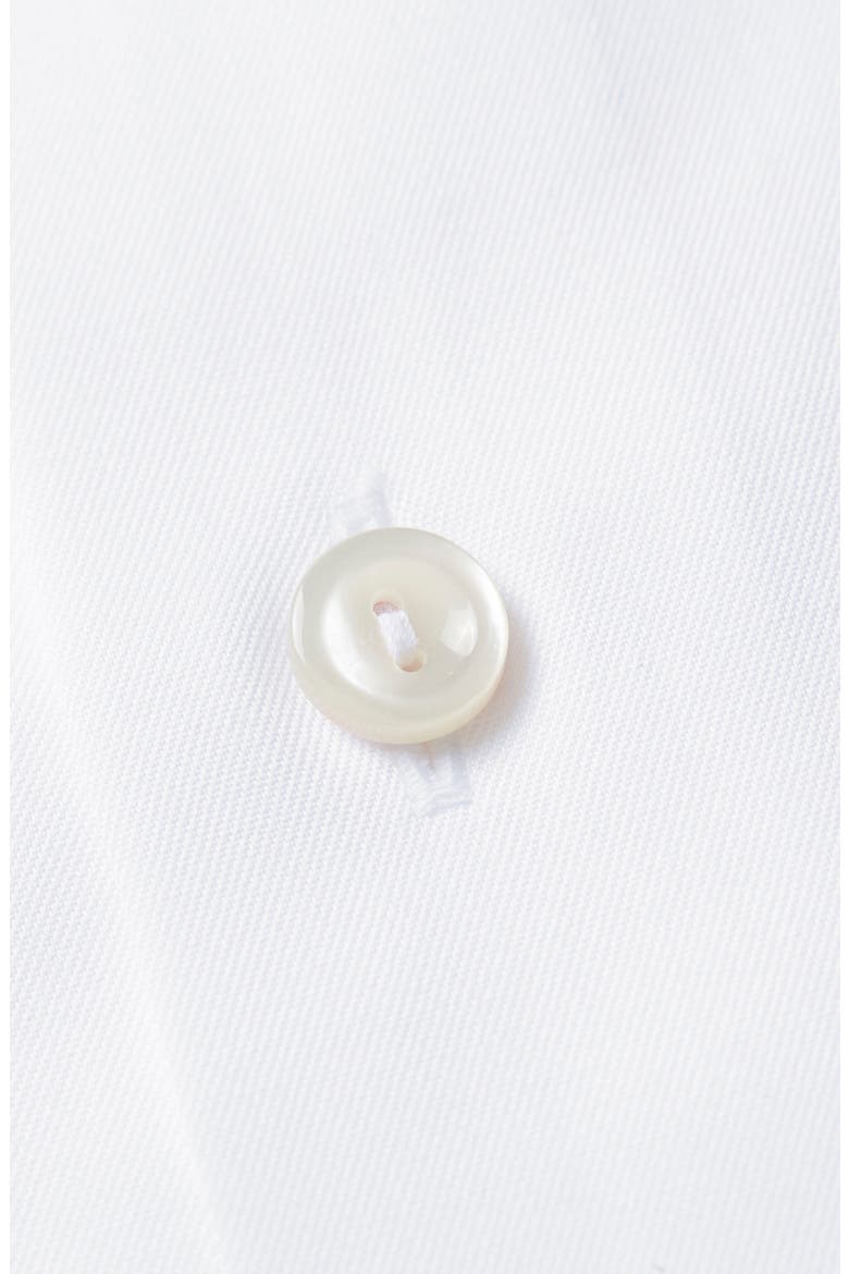Contemporary Fit Solid Dress Shirt, Alternate, color, WHITE