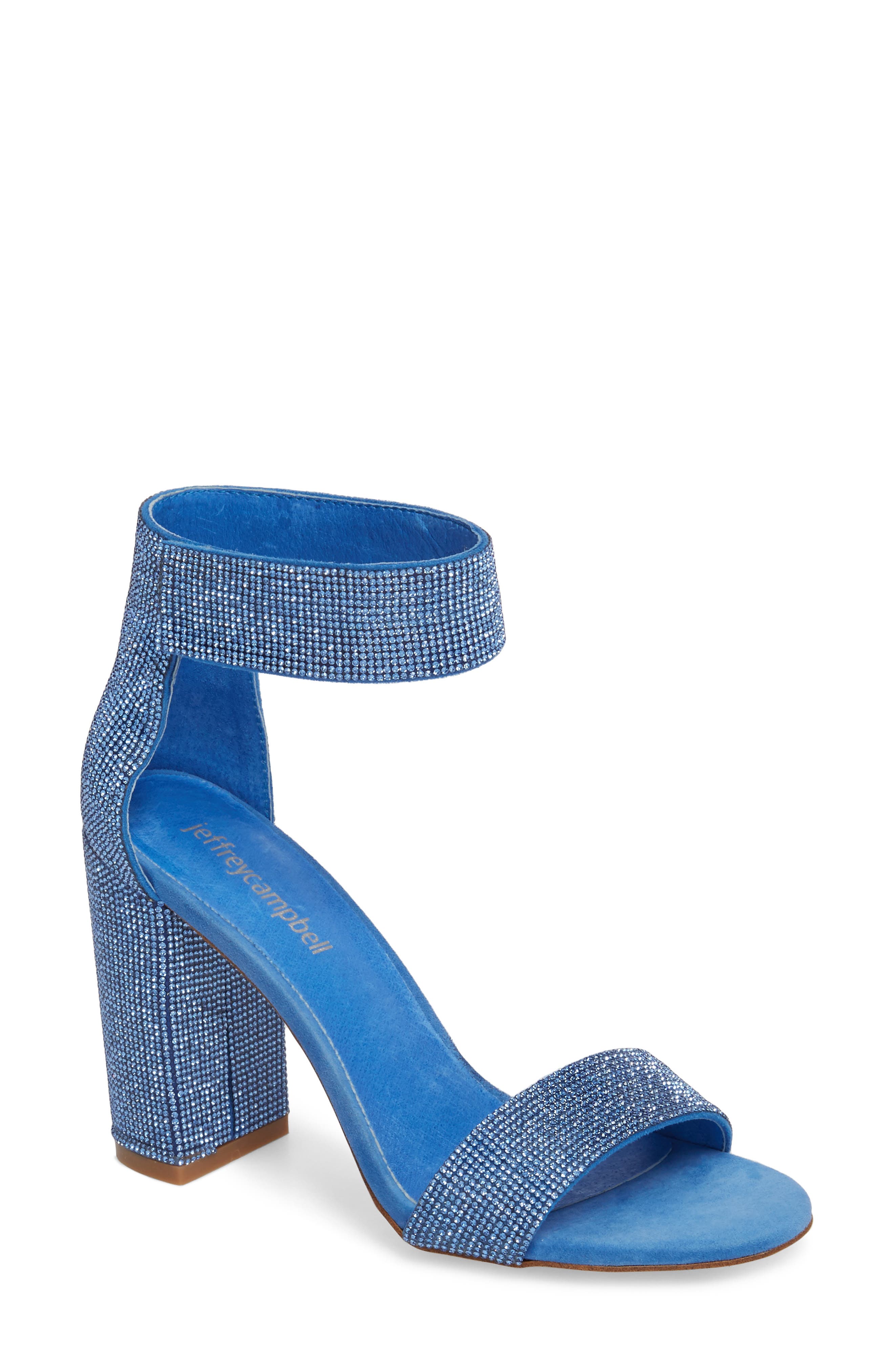 Lindsay Sandal, Main, color, BLUE COMBO LEATHER
