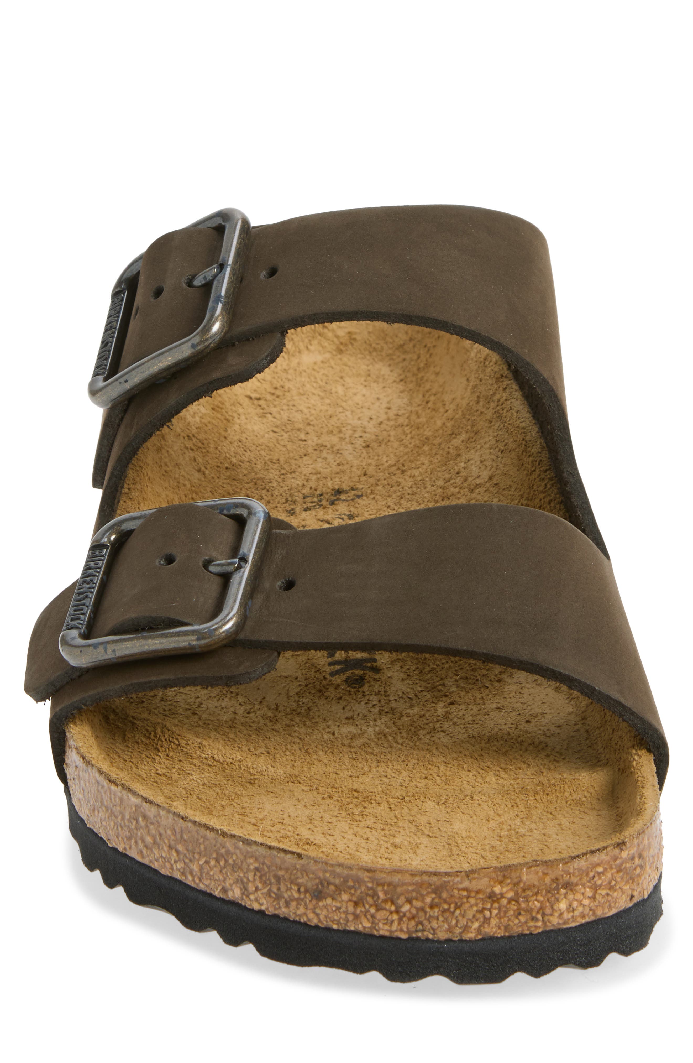 Arizona Wire Buckle Sandal, Alternate, color, MOCHA