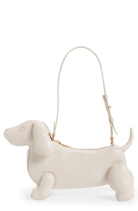 Hector Leather Baguette Shoulder Bag