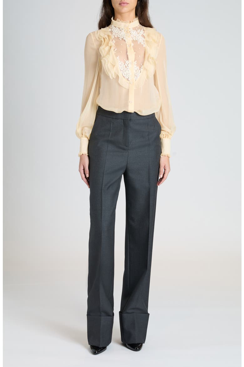 Virgin Wool Pants, Alternate, color, GRIGIO MEDIO MEL