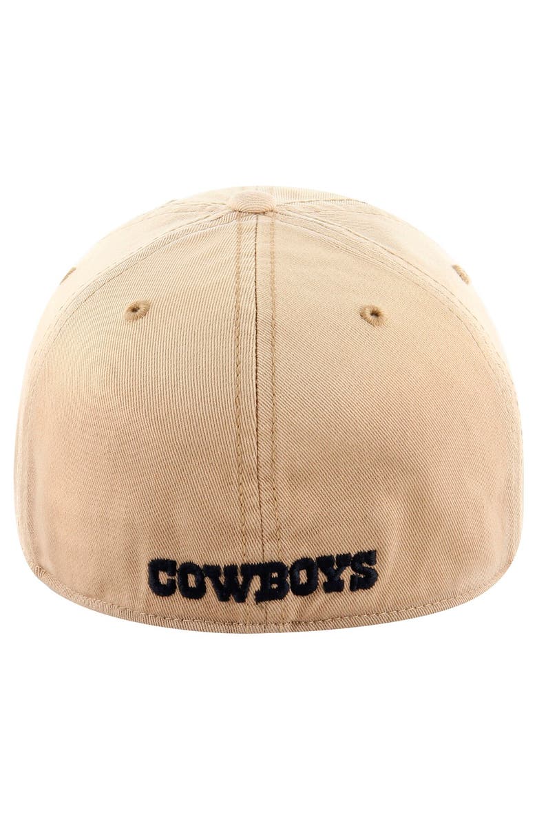 '47 Men's '47 Khaki Dallas Cowboys Dusted Franchise Fitted Hat, Alternate, color, Khaki