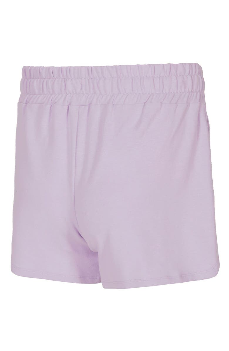 CONCEPTS SPORT Women's Concepts Sport Lavender Chicago Cubs Elevation Tri-Blend Long Sleeve T-Shirt & Shorts Set, Alternate, color, Lavender