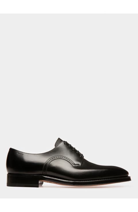 Scamardo Men's Leather Derby Lace-Up Shoe