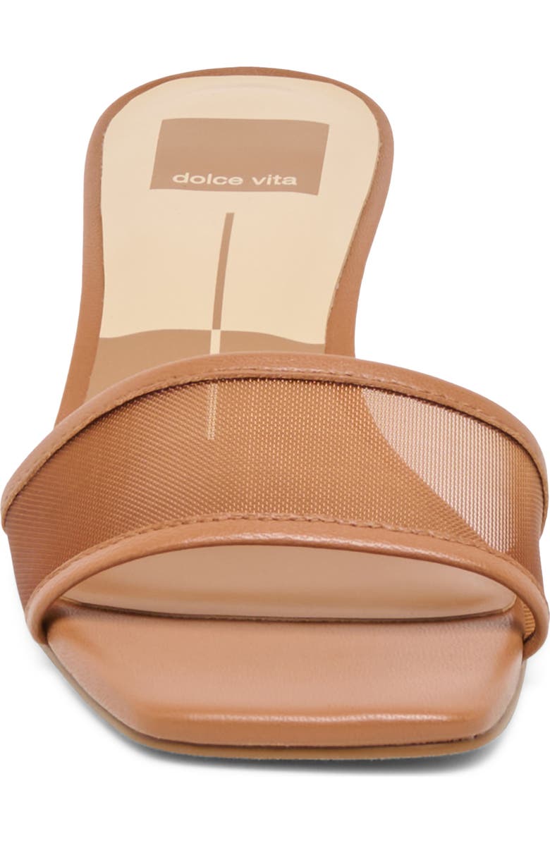 Dolce Vita Rexa Mesh Sandal, Alternate, color, Caramel Mesh