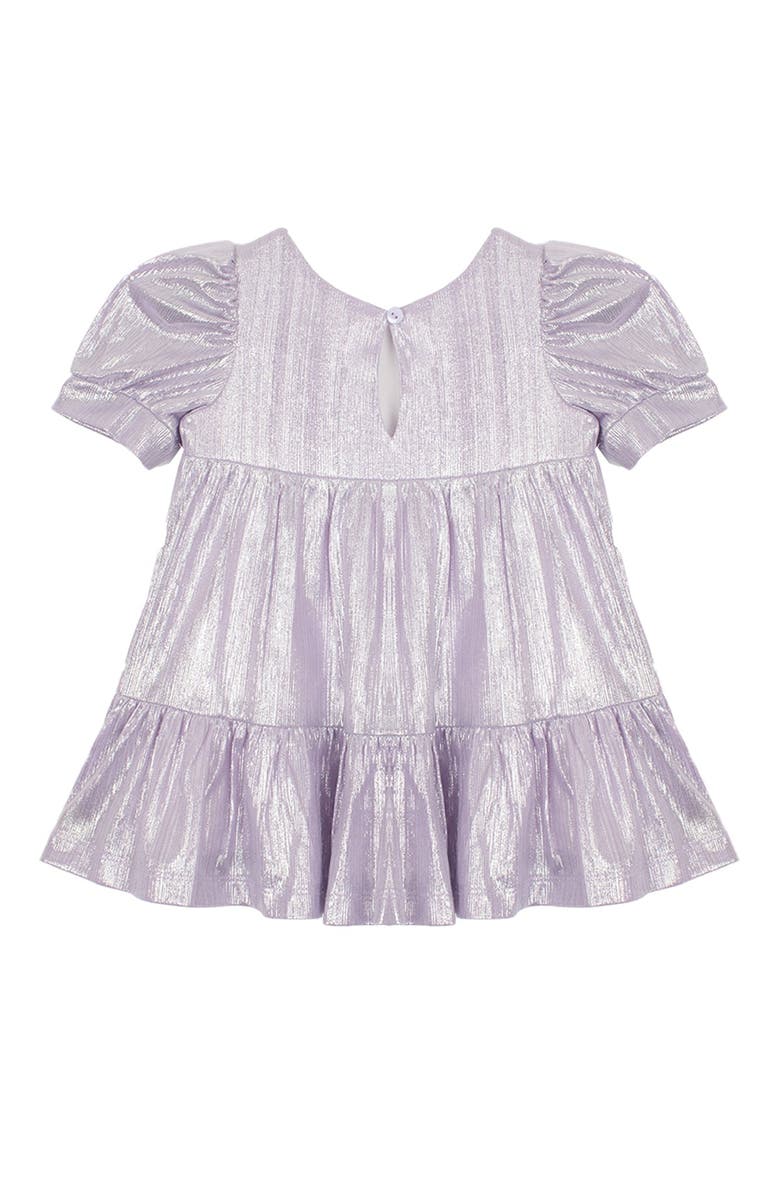 Isobella & Chloe Sabrina Glimmer Dress, Alternate, color, Purple