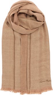 Lauren Ralph Lauren Double Face Shine Plaid Wrap