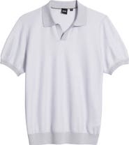 BOSS H-Narciso Stripe Johnny Collar Polo