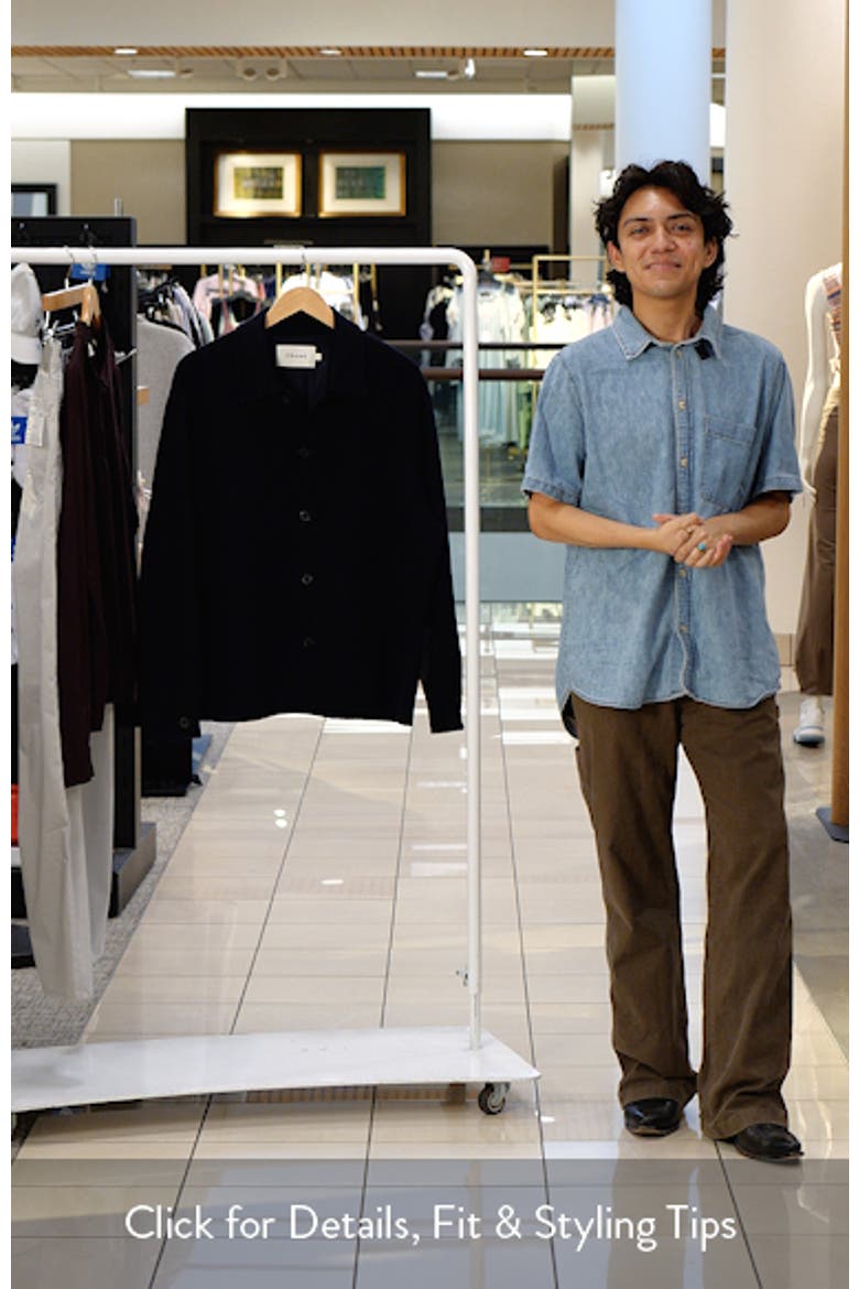 Double Face Wool Shirt Jacket (Men) | Nordstrom