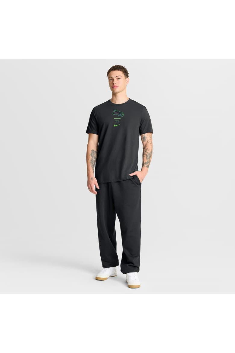 Men's Nike Black Tampa Bay Rays City Connect 2-Hit T-Shirt, Alternate, color, Black
