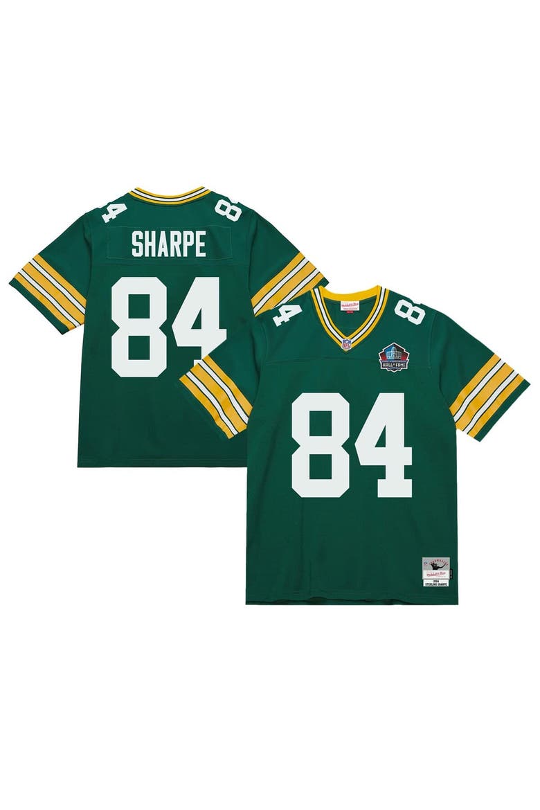 Men's Mitchell & Ness Sterling Sharpe Green Green Bay Packers 1994 Legacy Replica Jersey, Main, color, Green