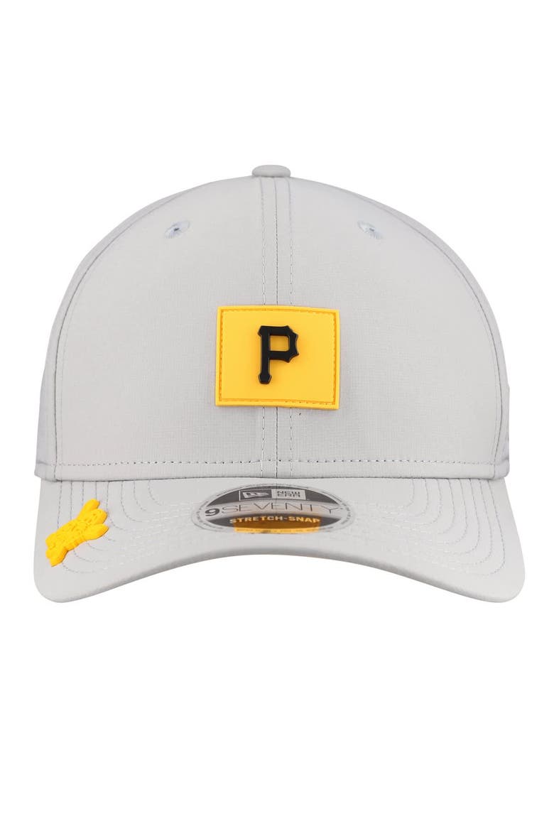 Men's New Era  Gray Pittsburgh Pirates 2026 Clubhouse 9SEVENTY Adjustable Hat, Alternate, color, Gray