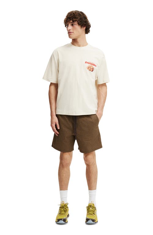 Cotton On Cropped Fit Graphic T-shirt In White