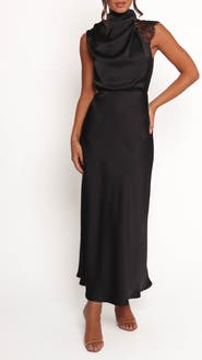 Petal & Pup Anabelle Halter Neck Maxi Dress