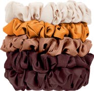 Kitsch 5-Pack Assorted Petite Satin Scrunchies