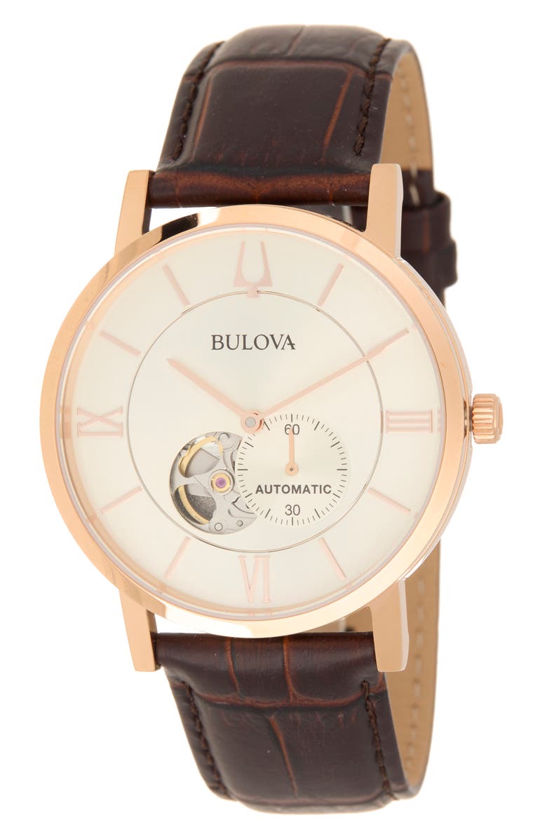 BULOVA Men's Classic Gold Dial Bracelet Watch, 42mm, Main, color, Gold-Tone