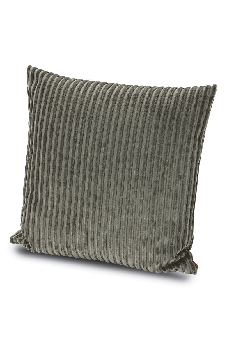 MissoniHome Rabat Texture Stripe Accent Pillow, Main, color, 