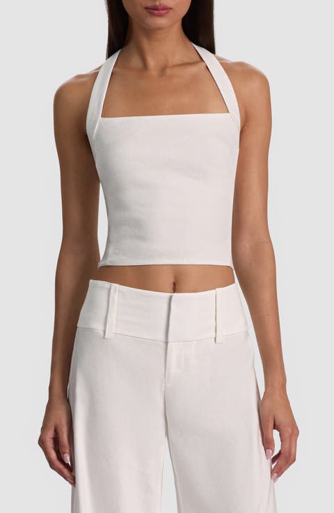 Fiona Crop Halter Top