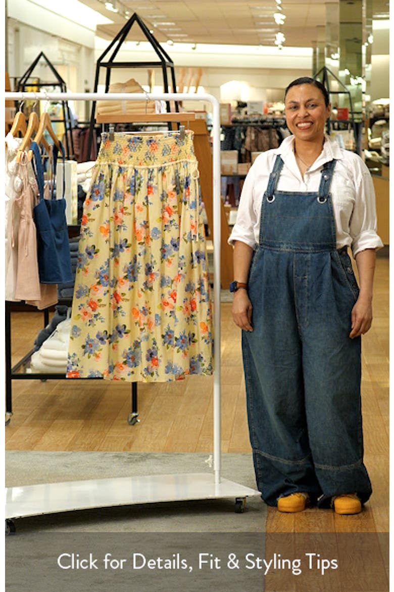 Saskia Floral Print Maxi Skirt video