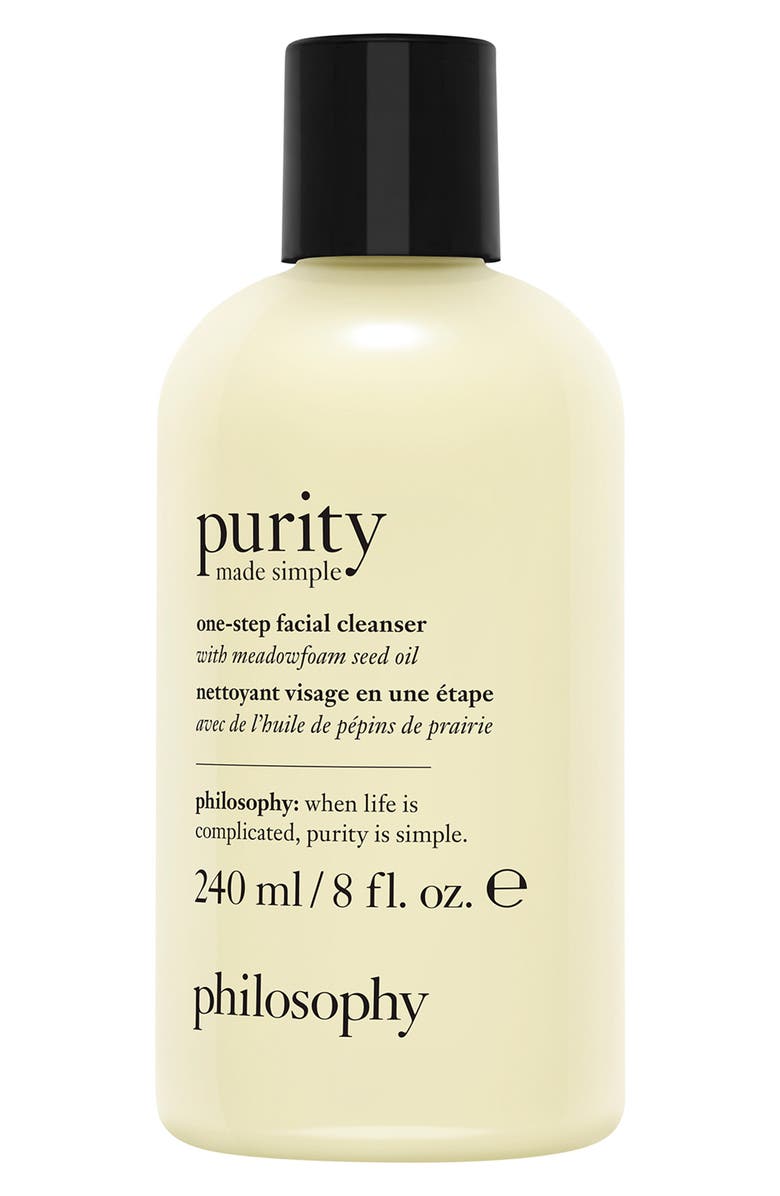philosophy purity made simple one-step facial cleanser, Main, color, 