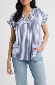 beachlunchlounge Monaka Smocked Frill Top