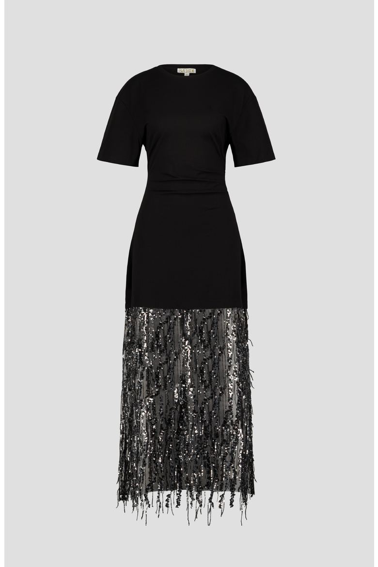 Kira Dress, Main, color, Black