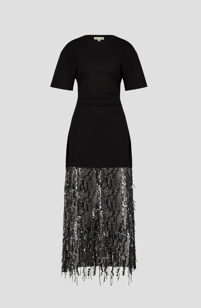 SAEMDI Kira Dress, Main, color, Black