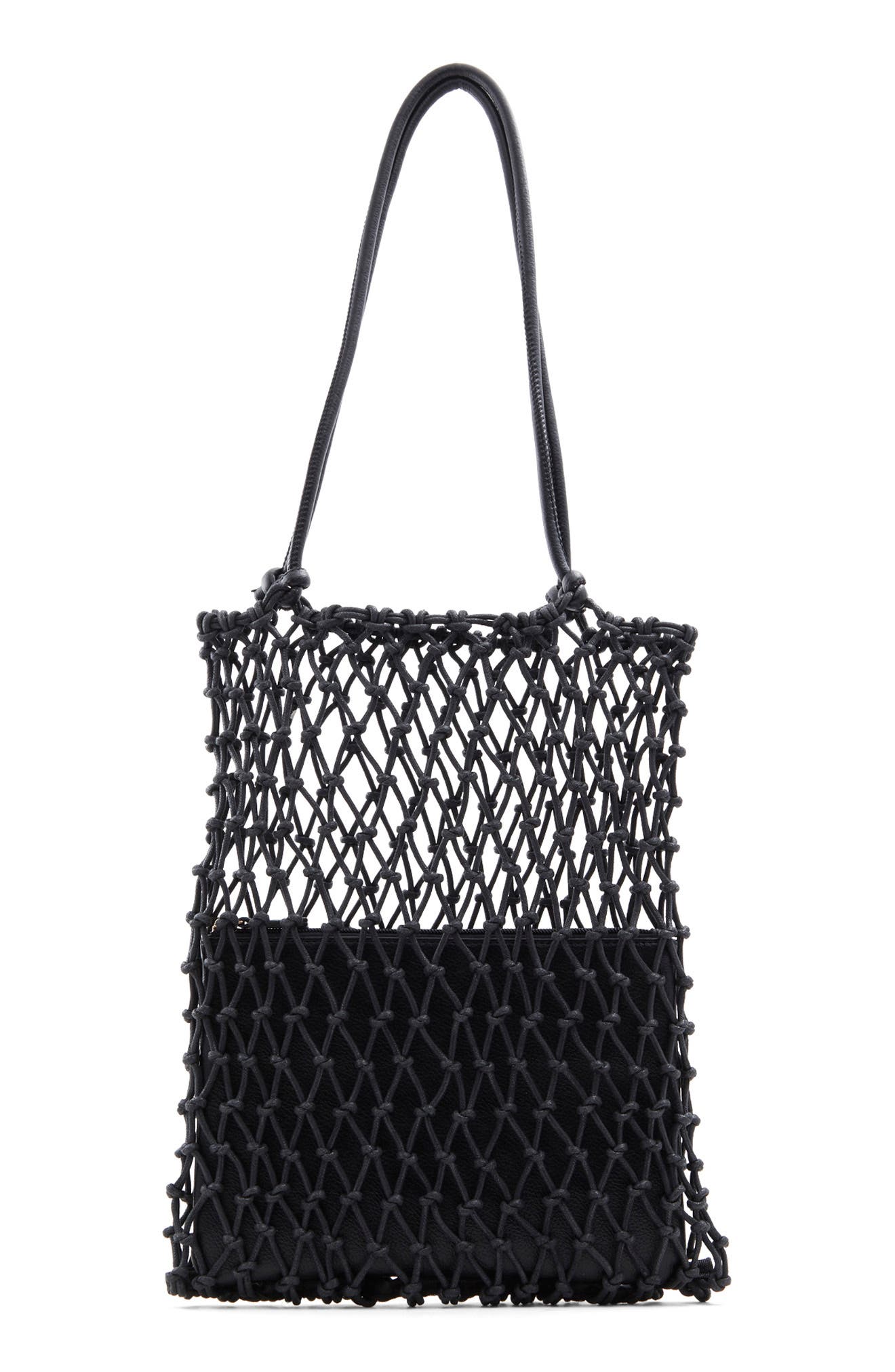 Who What Wear Sadie Net Tote Bag, Main, color, 